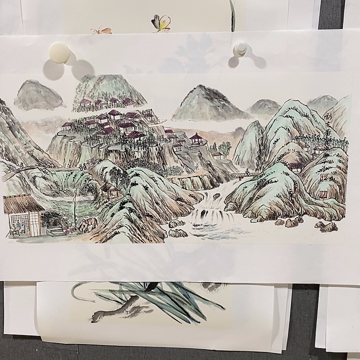 国画手写手绘作品196