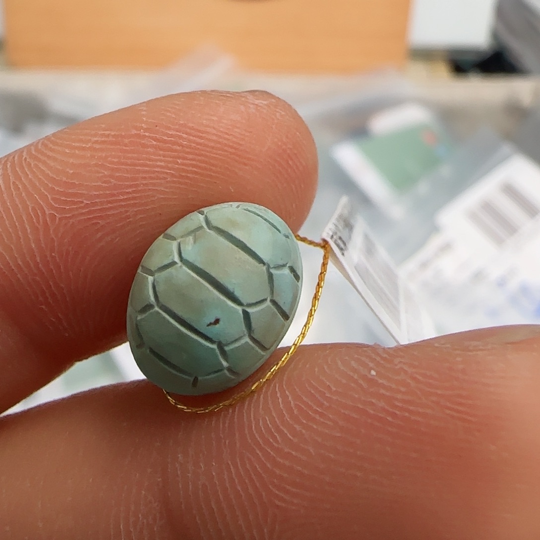 绿松石珠宝半成品未镶嵌