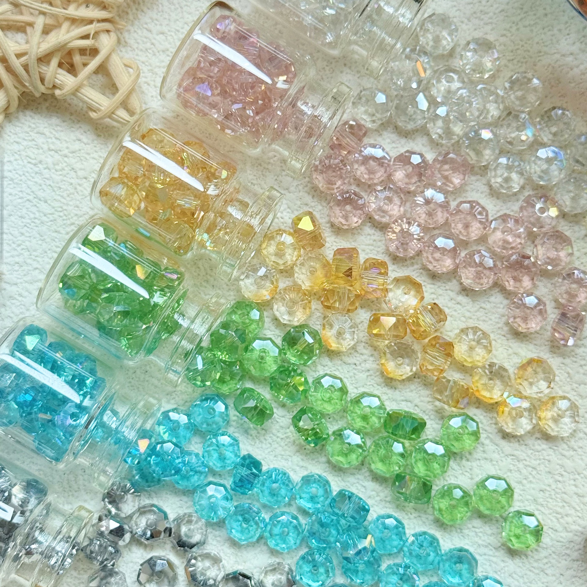 【直播间专属 B101-200】直播间选款-DIY手工琉璃车轮材料