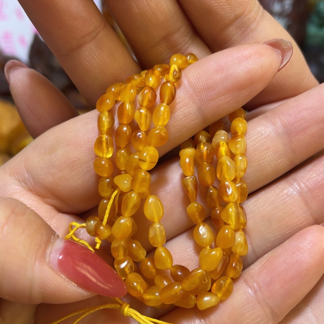 定制琥珀未镶嵌原石