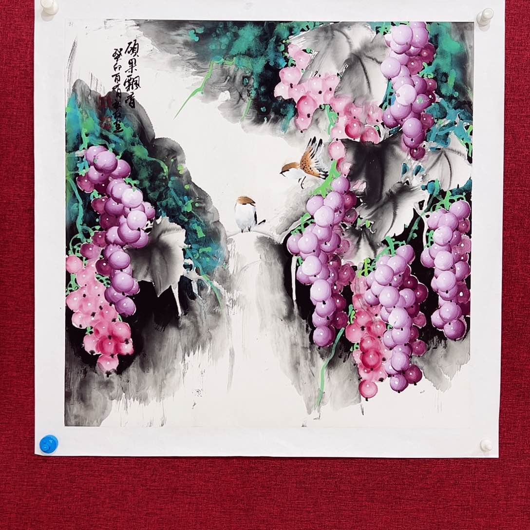 国画红**象国画作品欣赏