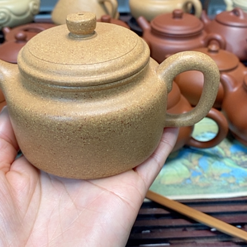 【闪购商品】紫砂茶壶黄金段全手工