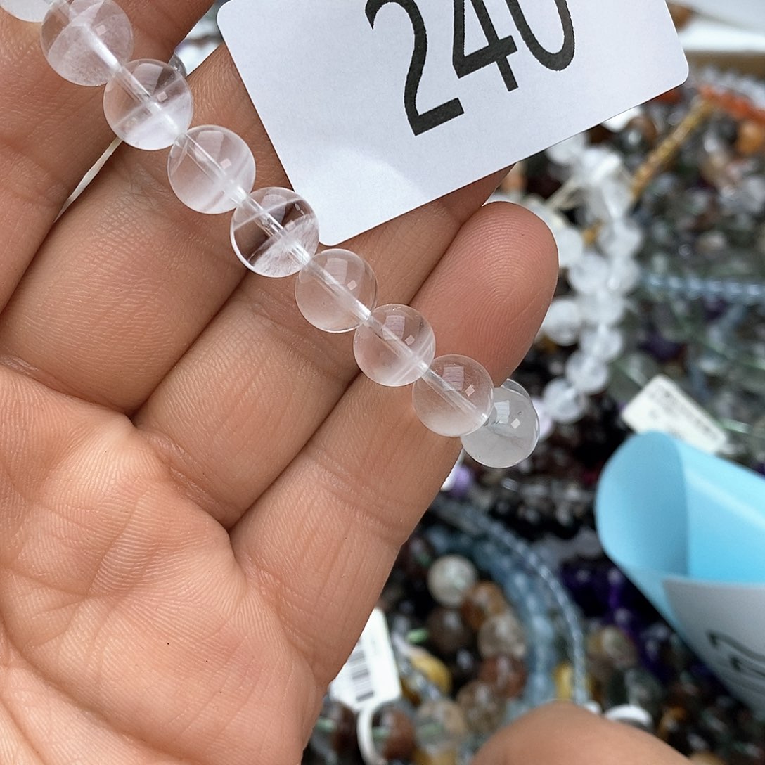 水晶手链未镶嵌手链