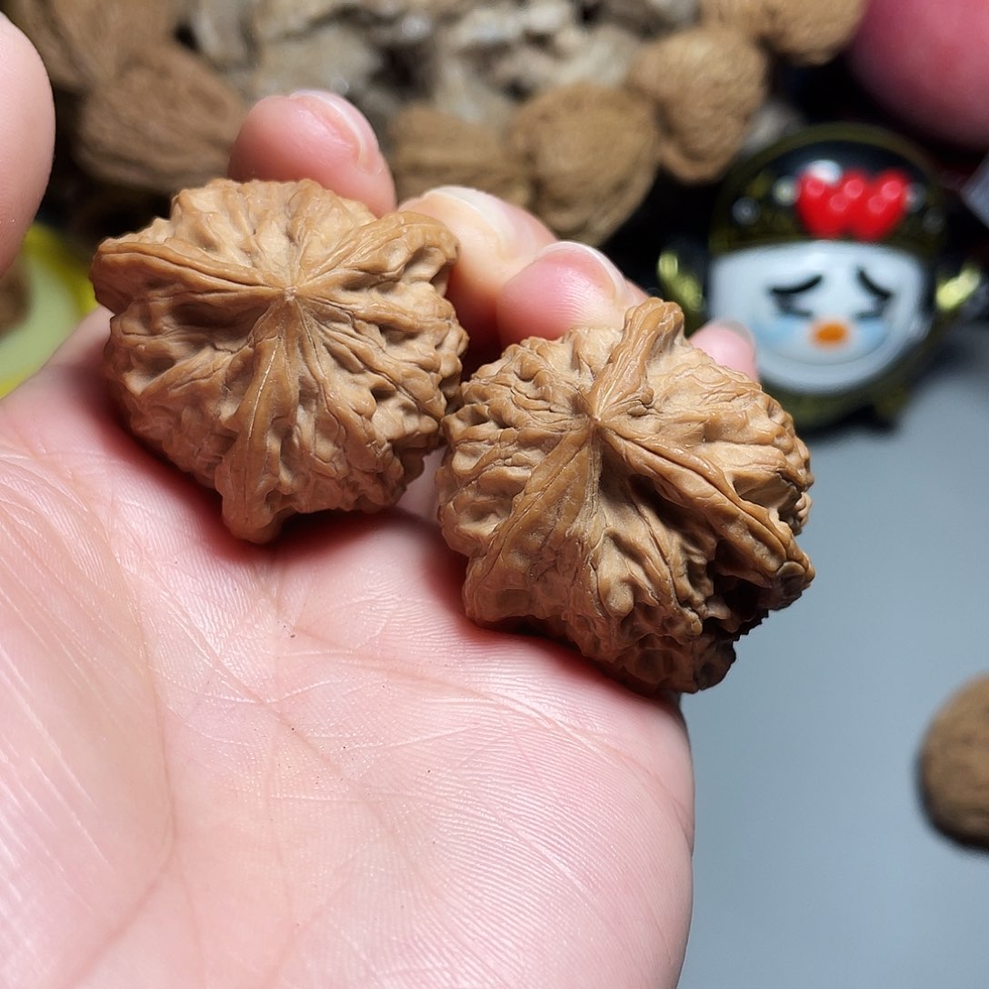 核桃手串/手链精品小众三楞