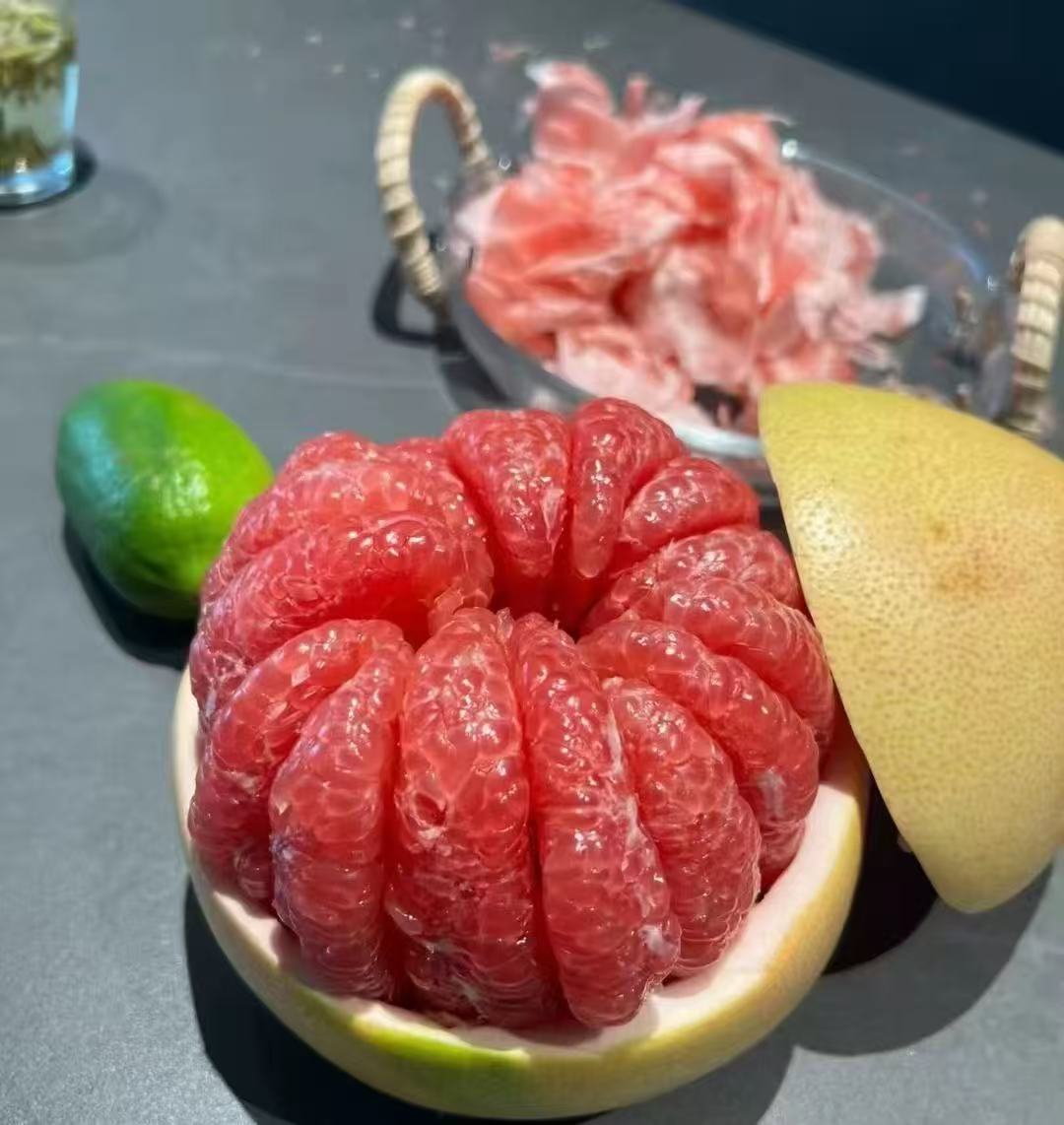 福建平和三红柚 红柚新鲜应季水果皮薄多汁清甜可口