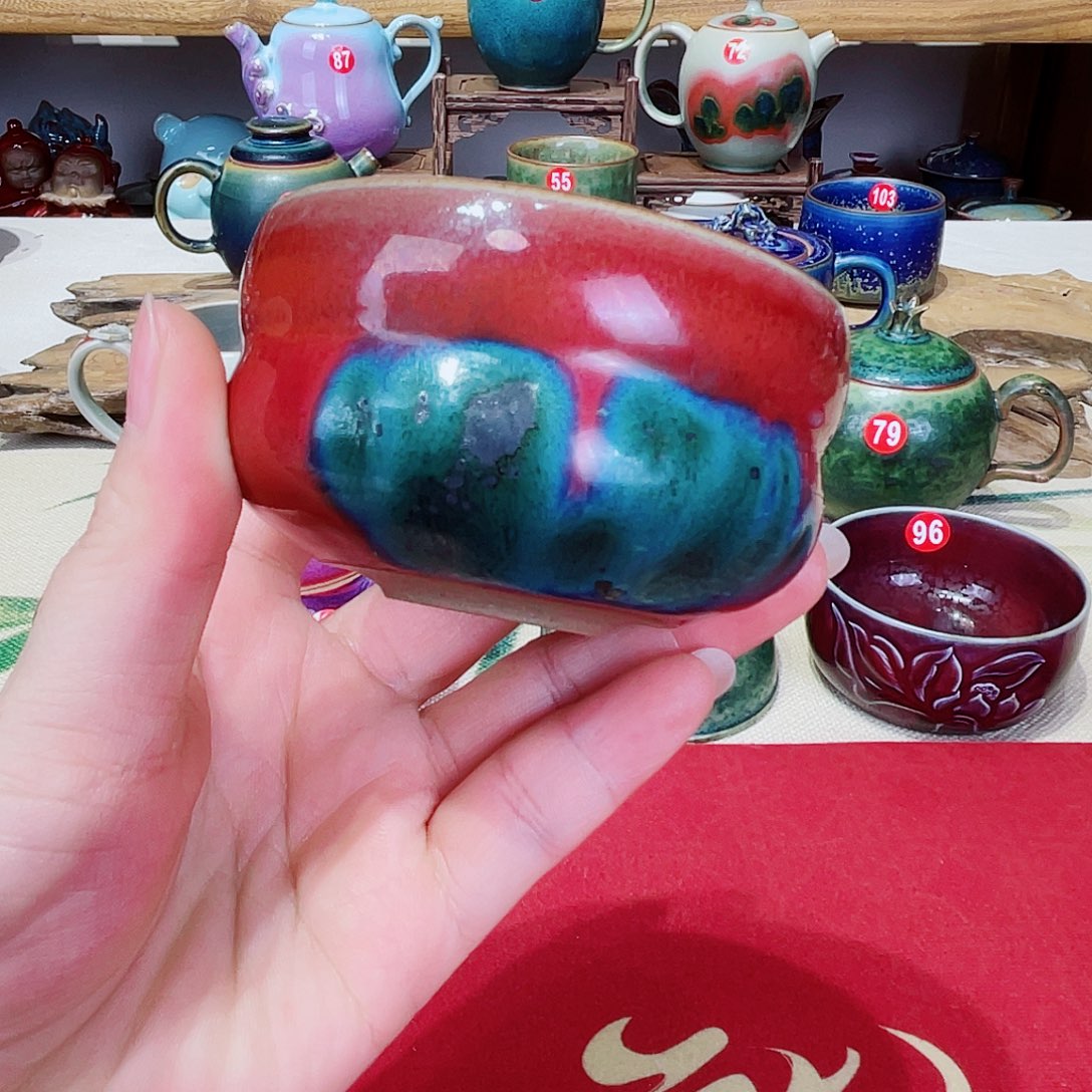 壶禹州钧瓷艺术作品