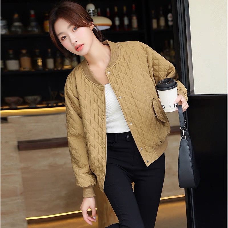 0286 外套短款2025春秋新款韩版时尚棒球服新型长袖上衣8203