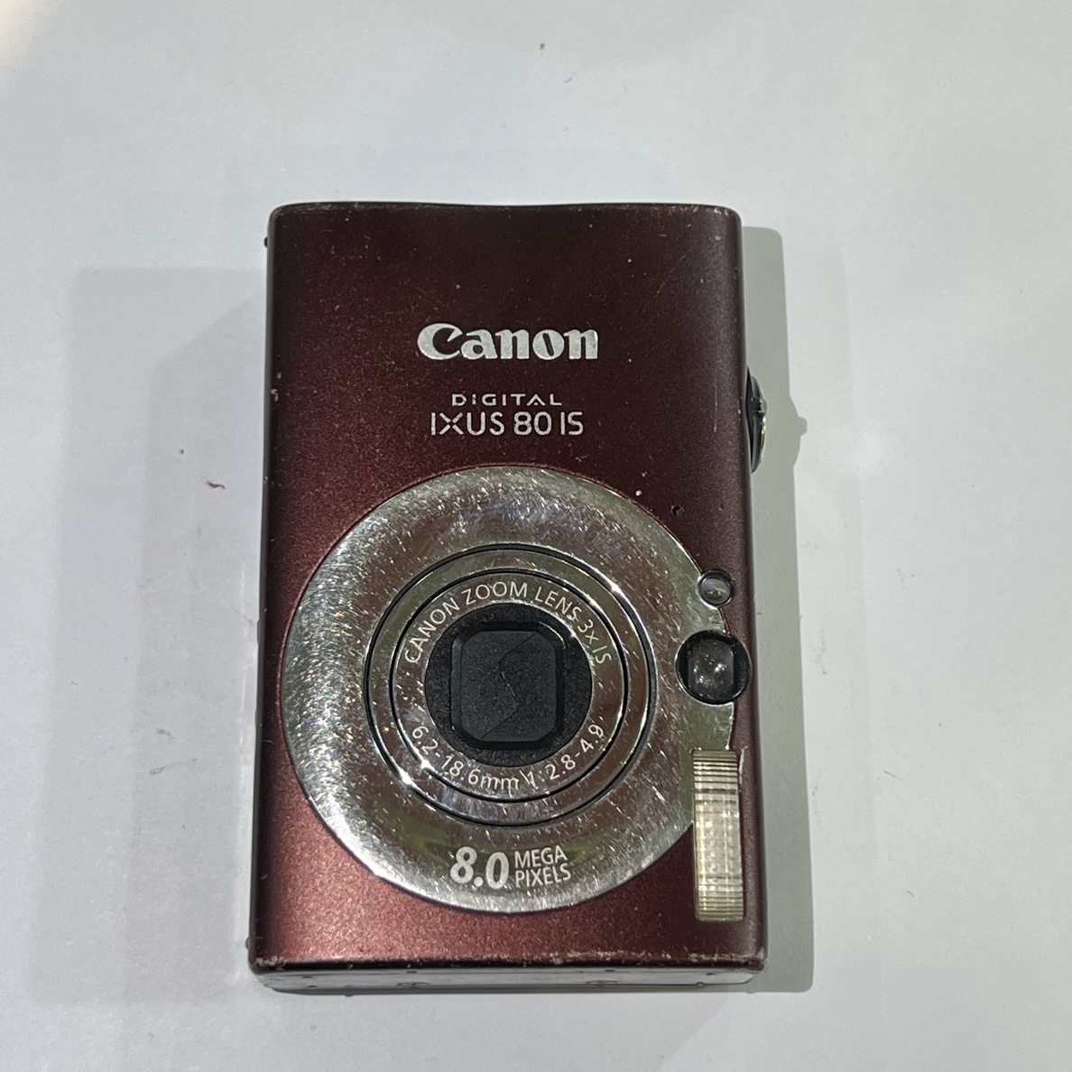 8新 Canon/佳能 佳能ixus80 800万像素3倍光学变焦（巧克力色）