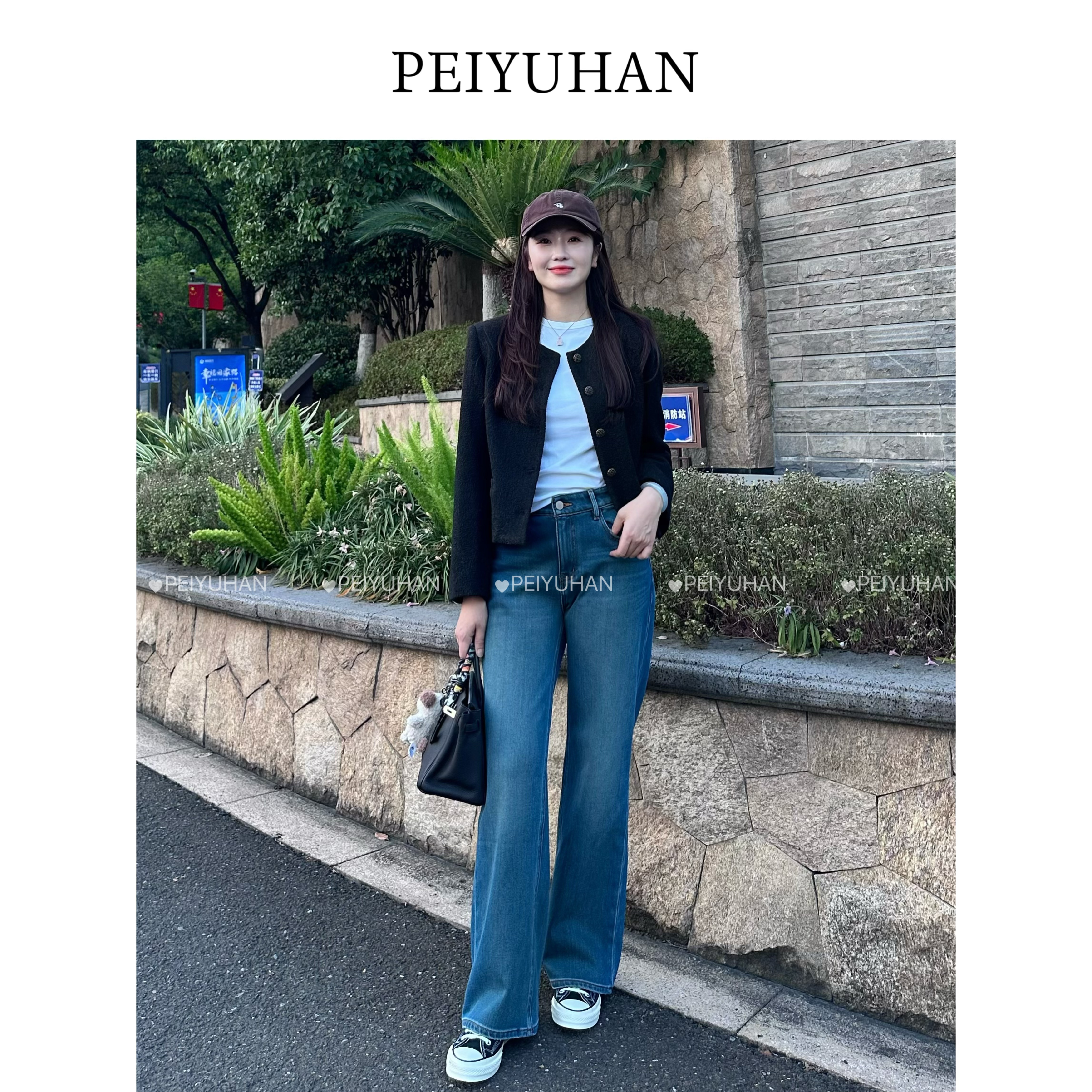 佩佩PC 【福福款只出不进】单排扣外套 Y14028 6106087 仙1