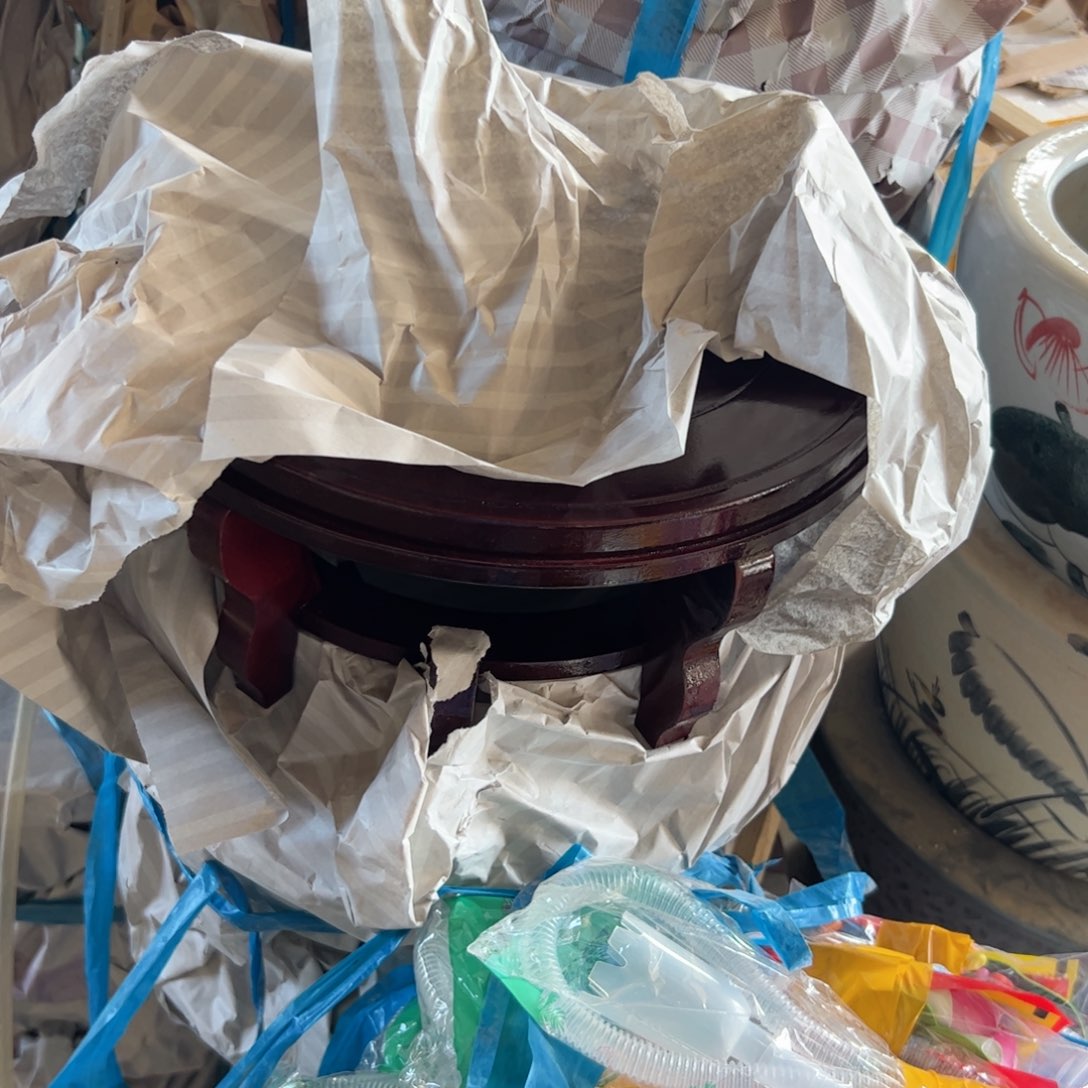 瓷片底座链接跟缸尺寸一起发货