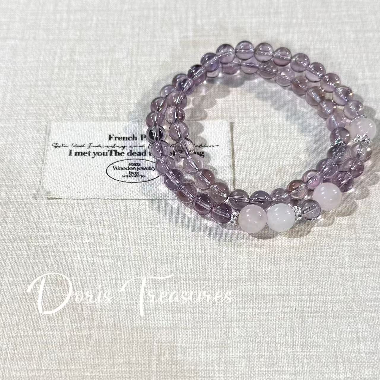 【闪光少女】水晶手串 气质多样性发一颜色微差