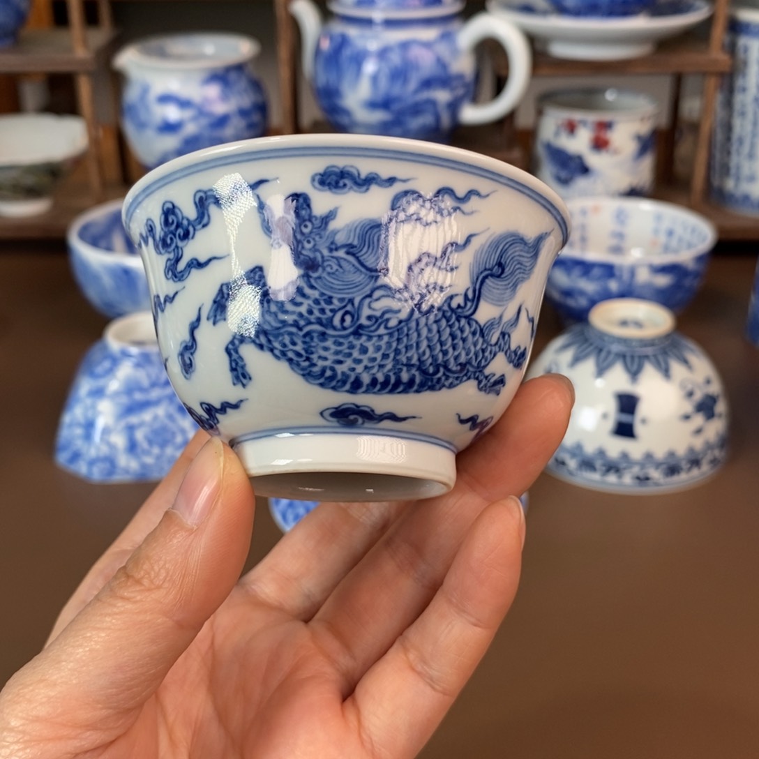 景德镇陶瓷手工手绘