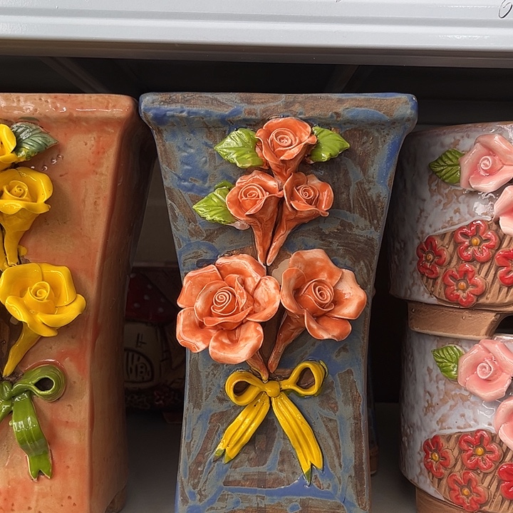 粗陶材质多肉花盆