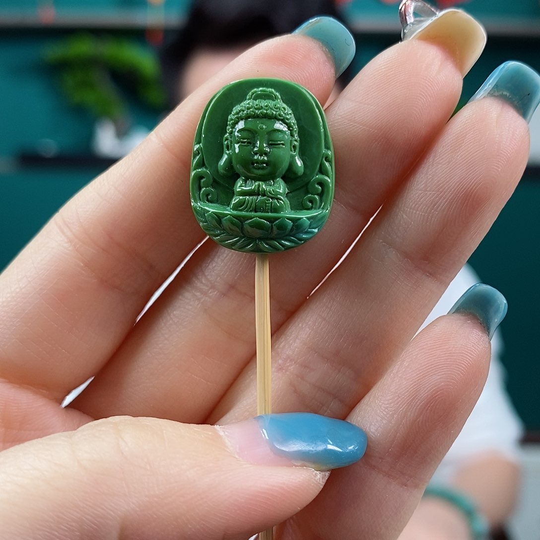 绿松石珠宝奇石未镶嵌