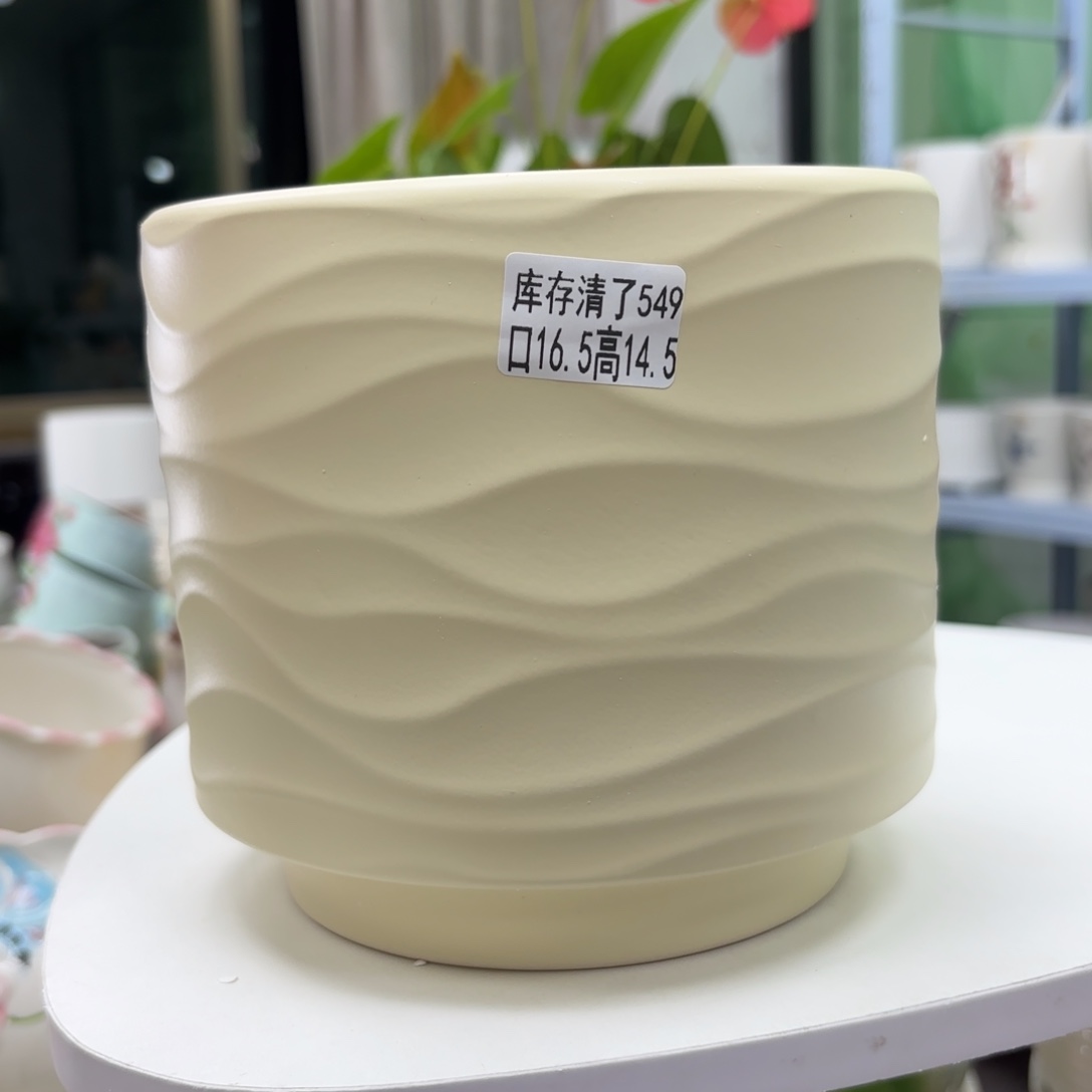 @夏西陶瓷花盆@@5549