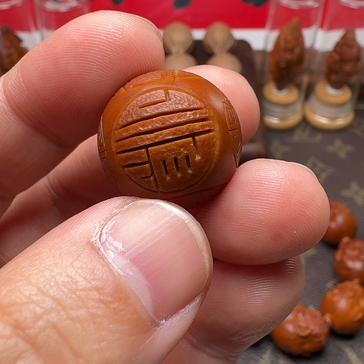 一***人橄榄核手串/手链橄榄橄榄核雕