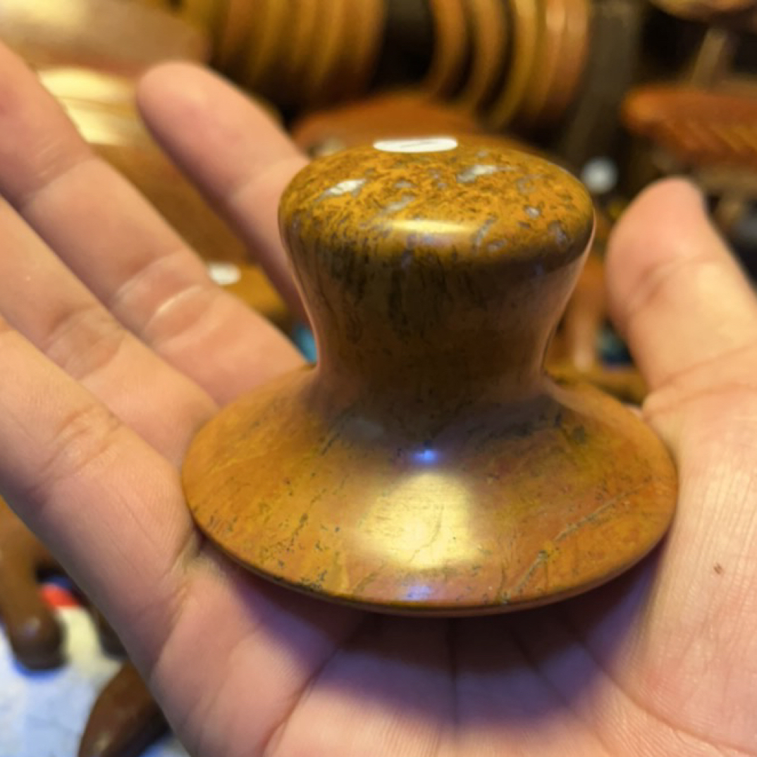 精品砭石 按摩蘑菇锤