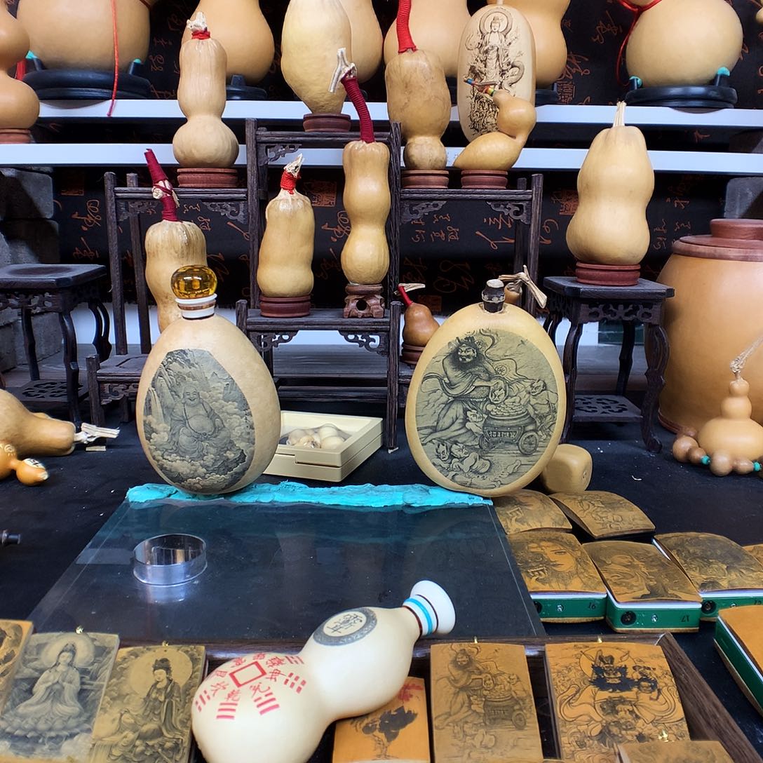 手把的文玩小葫芦