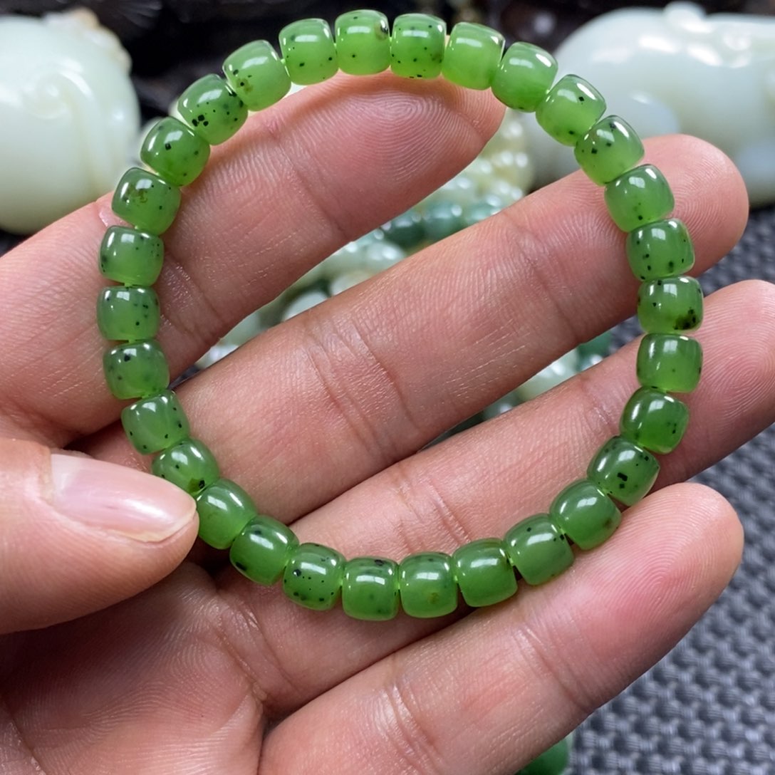 和田玉手链未镶嵌