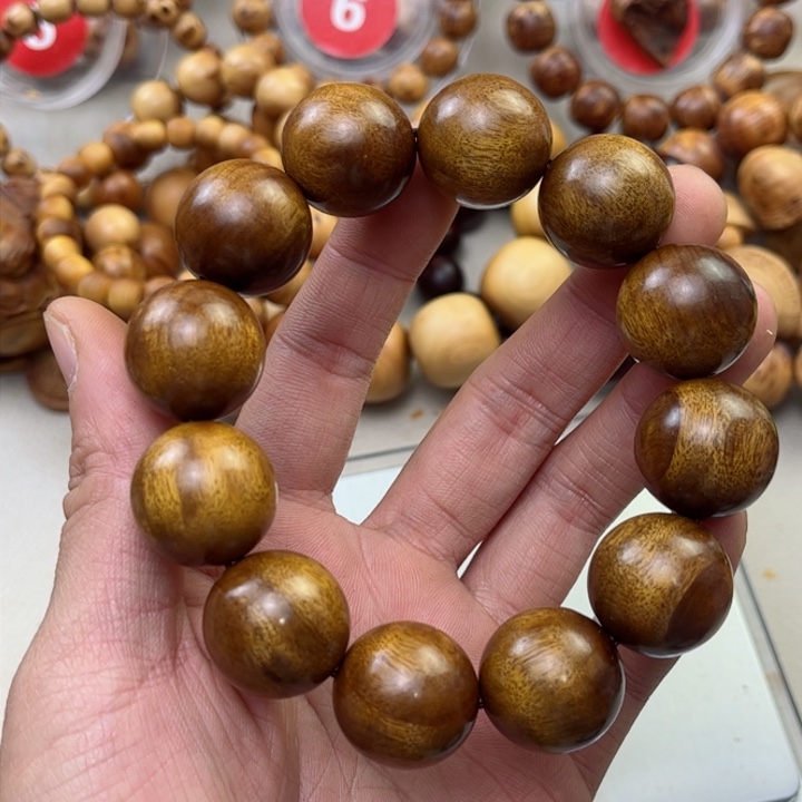 金丝楠手串/手链20高密金丝楠
