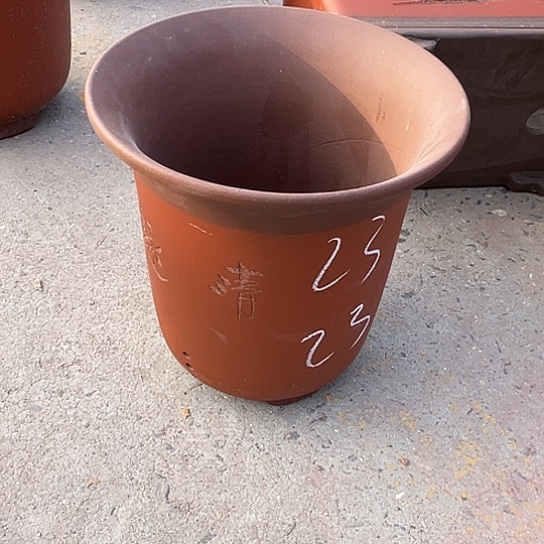 紫砂花盆透气花盆