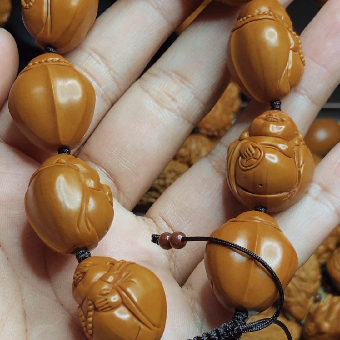 橄榄核手串/手链丹**然