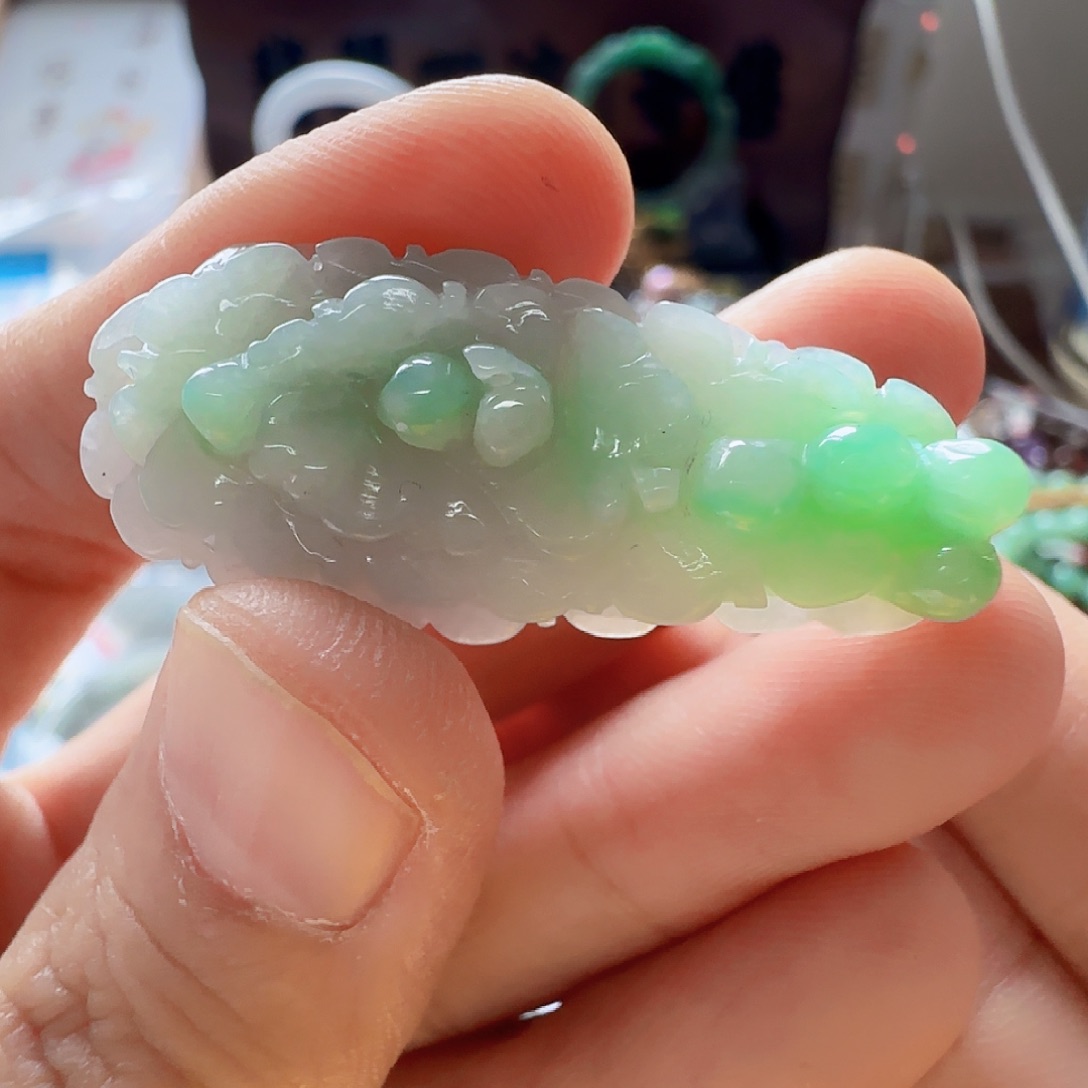 翡翠未镶嵌手镯翡翠75