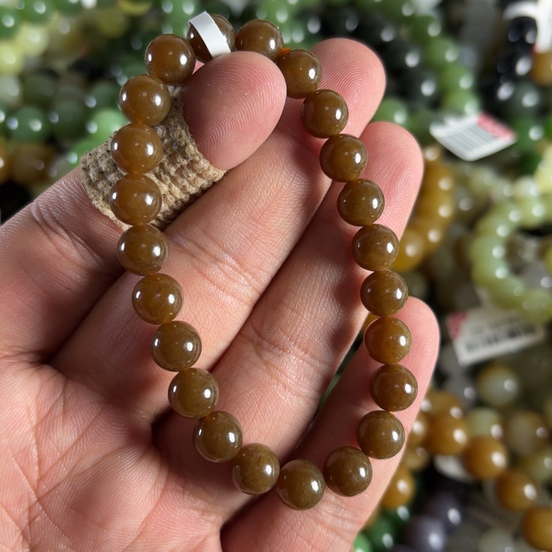 和田玉手链未镶嵌W286