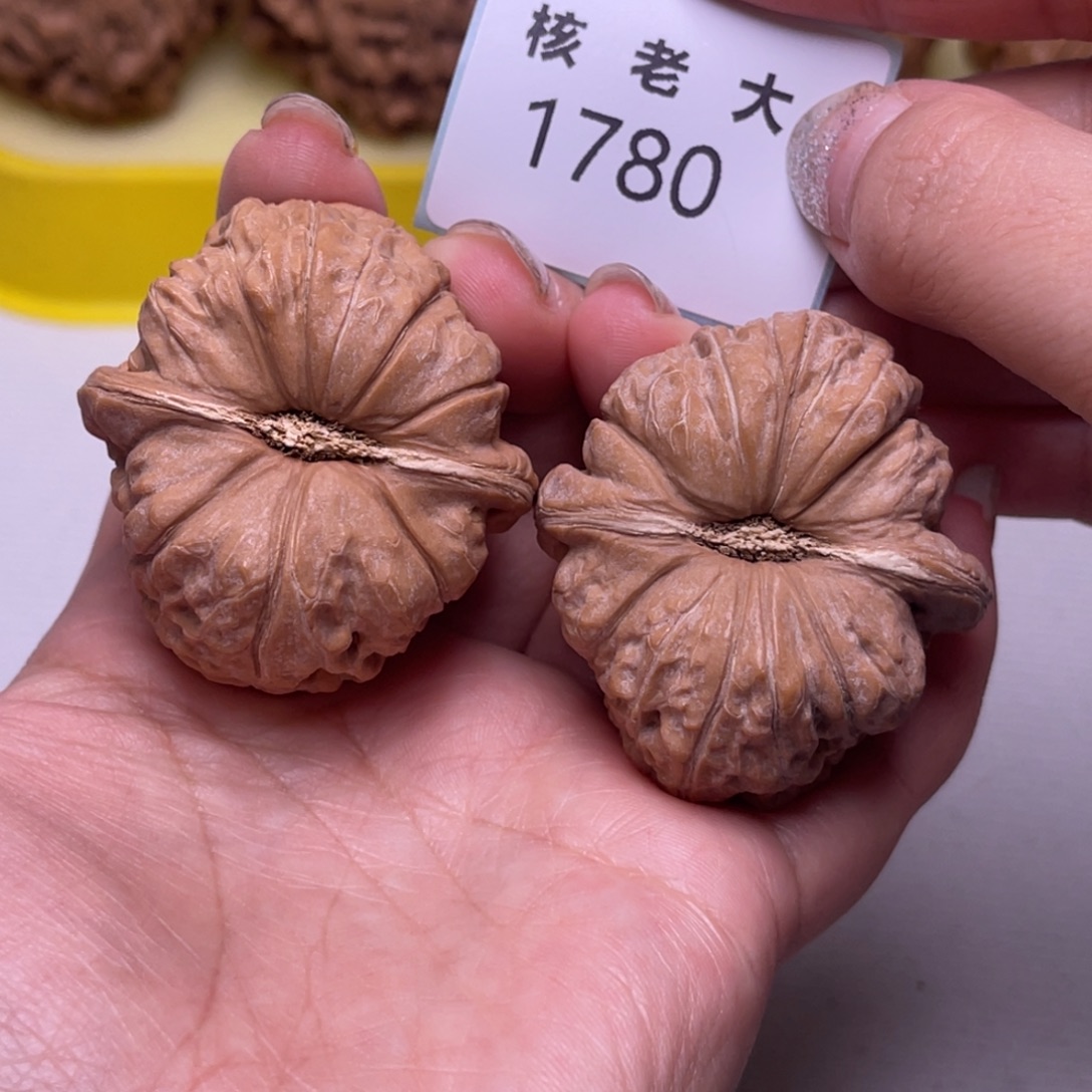 文玩核桃把件南瓜43.1780