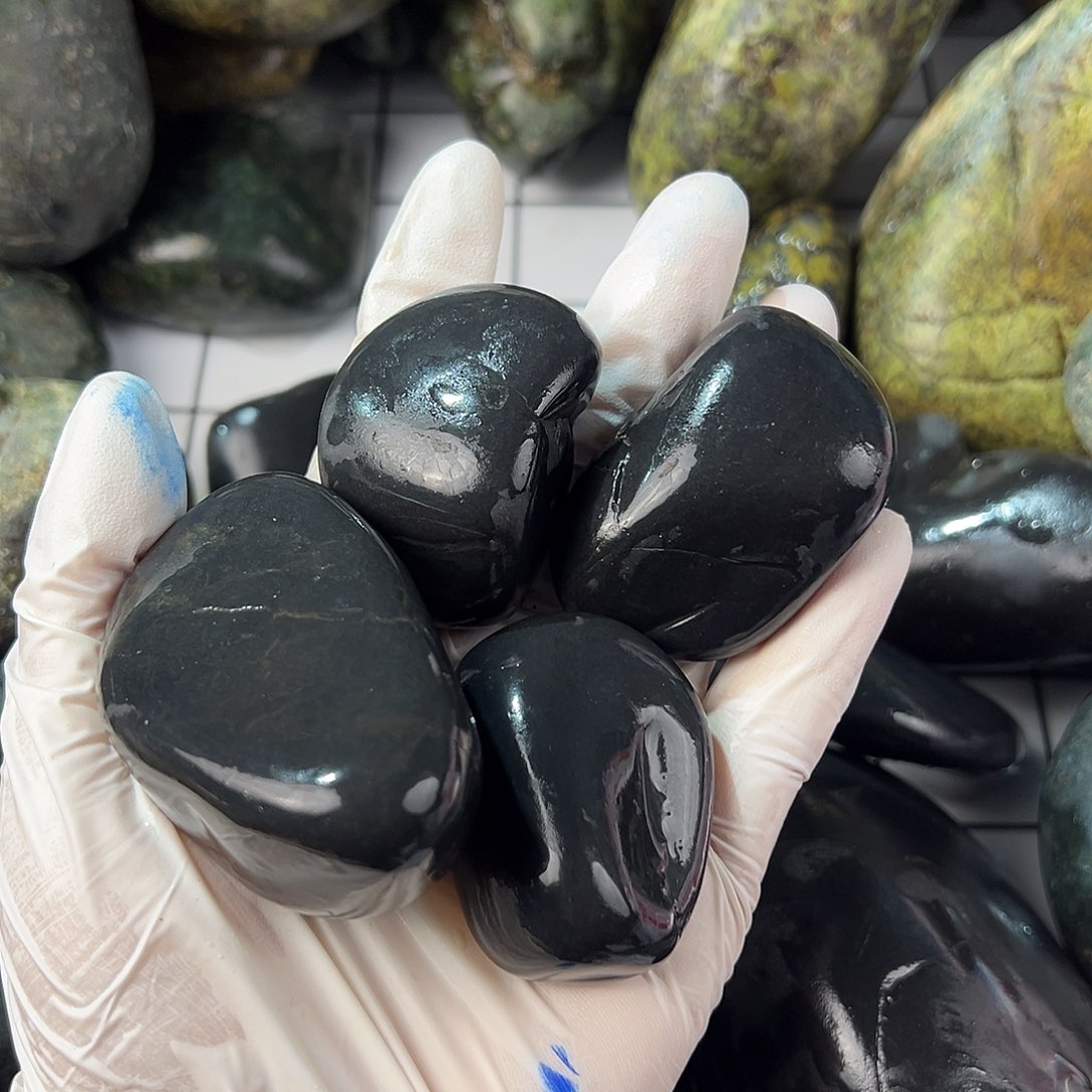 未镶嵌蛇纹石玉西藏藏玉药王石1*