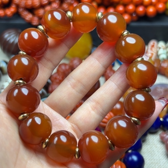 玛瑙/玉髓未镶嵌颈饰