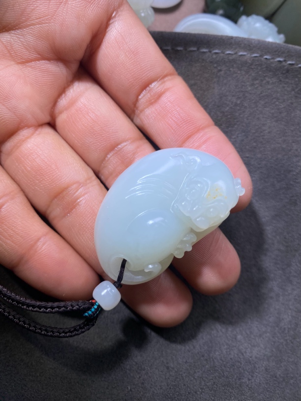 新疆和田白玉挂件
