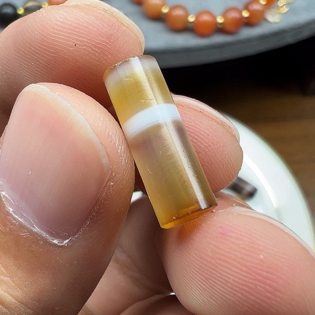 玛瑙/玉髓未镶嵌珠宝半成品x  xy65-29    6×17