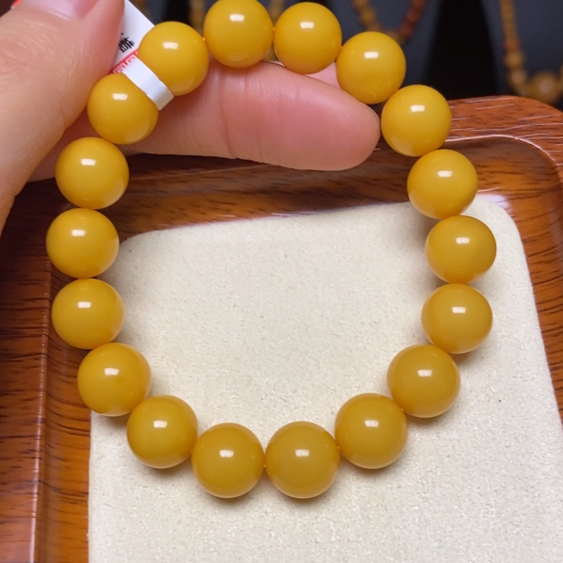 【闪购商品】蜜蜡手链未镶嵌手串
