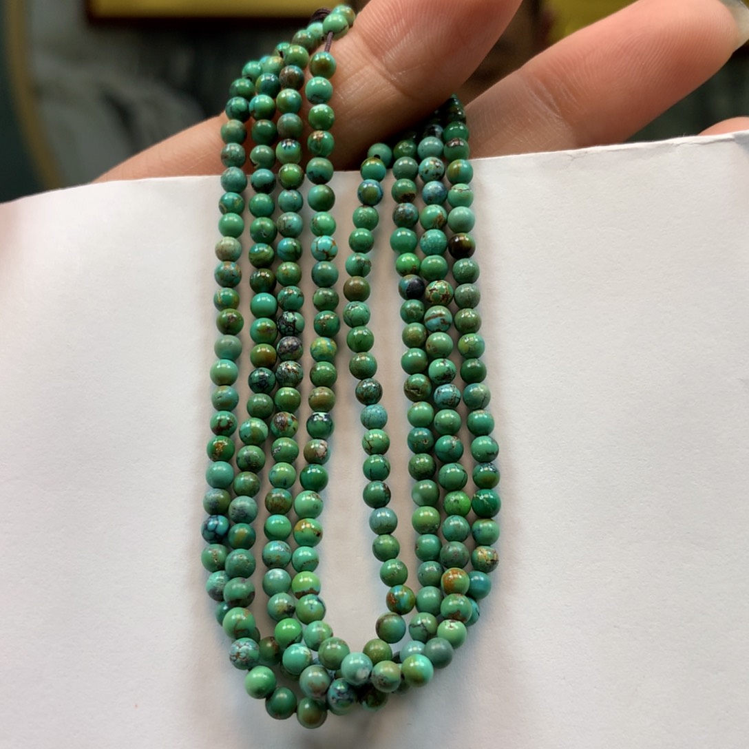 绿松石长链未镶嵌