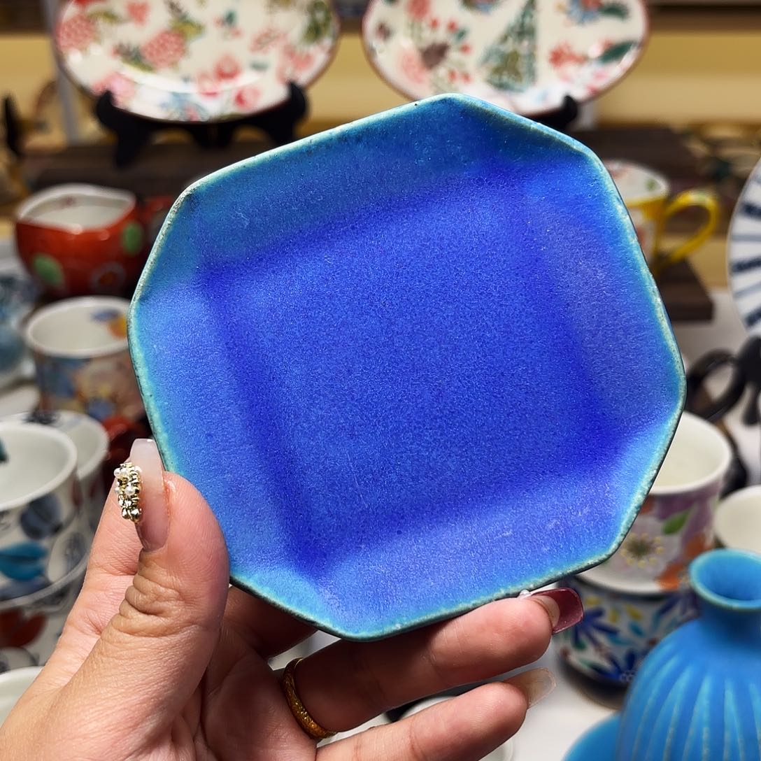 陶虚空藏。  豆皿 