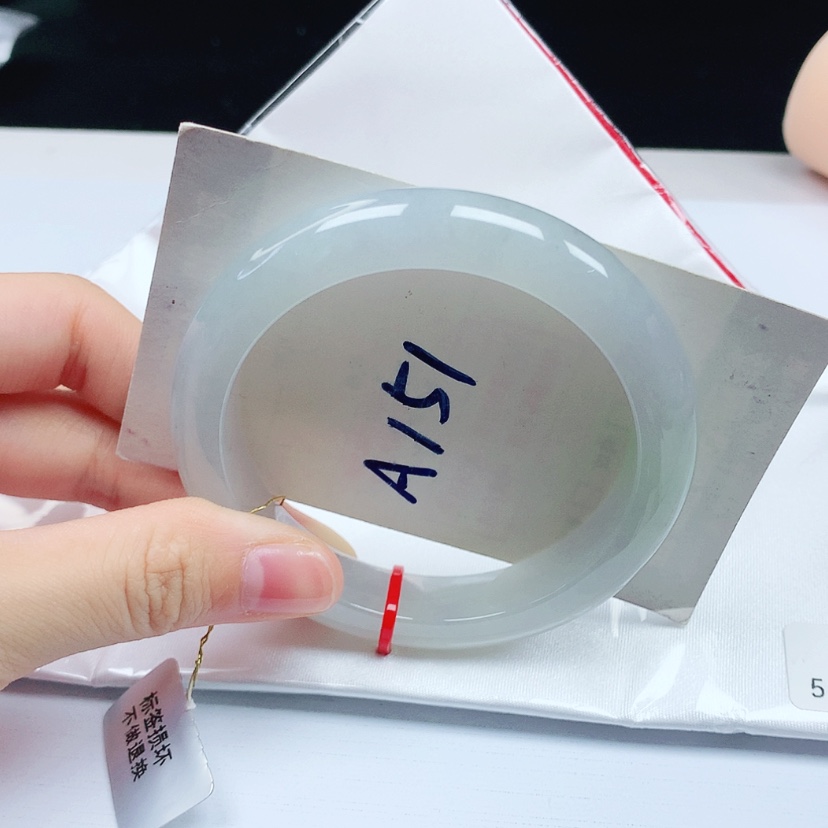 【闪购商品】翡翠手镯未镶嵌天然缅甸a货手镯55+