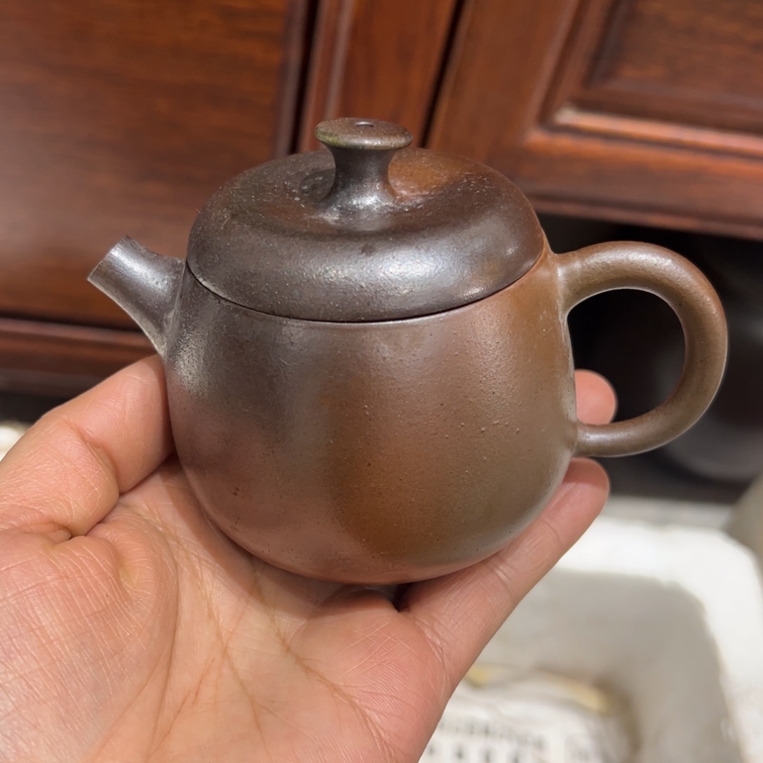 贵台龙窑柴烧茶壶144