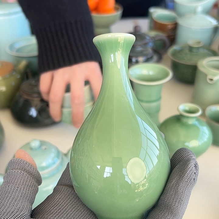 小米茶器龙泉青瓷