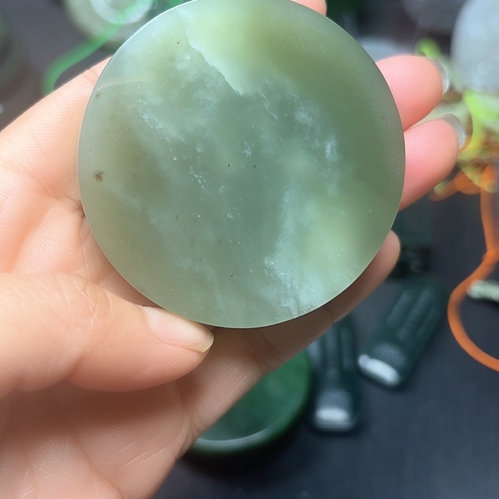 和田玉珠宝半成品未镶嵌