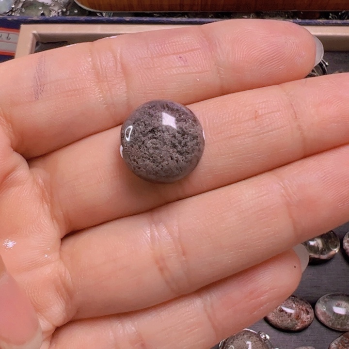 水晶手链银S800镀金镶嵌瑞