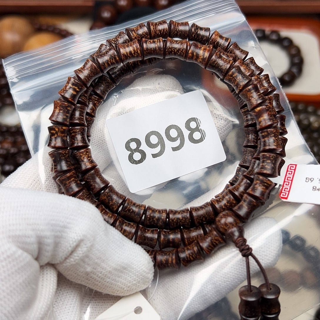 夜***辰贡木手串/手链88巴贡竹节