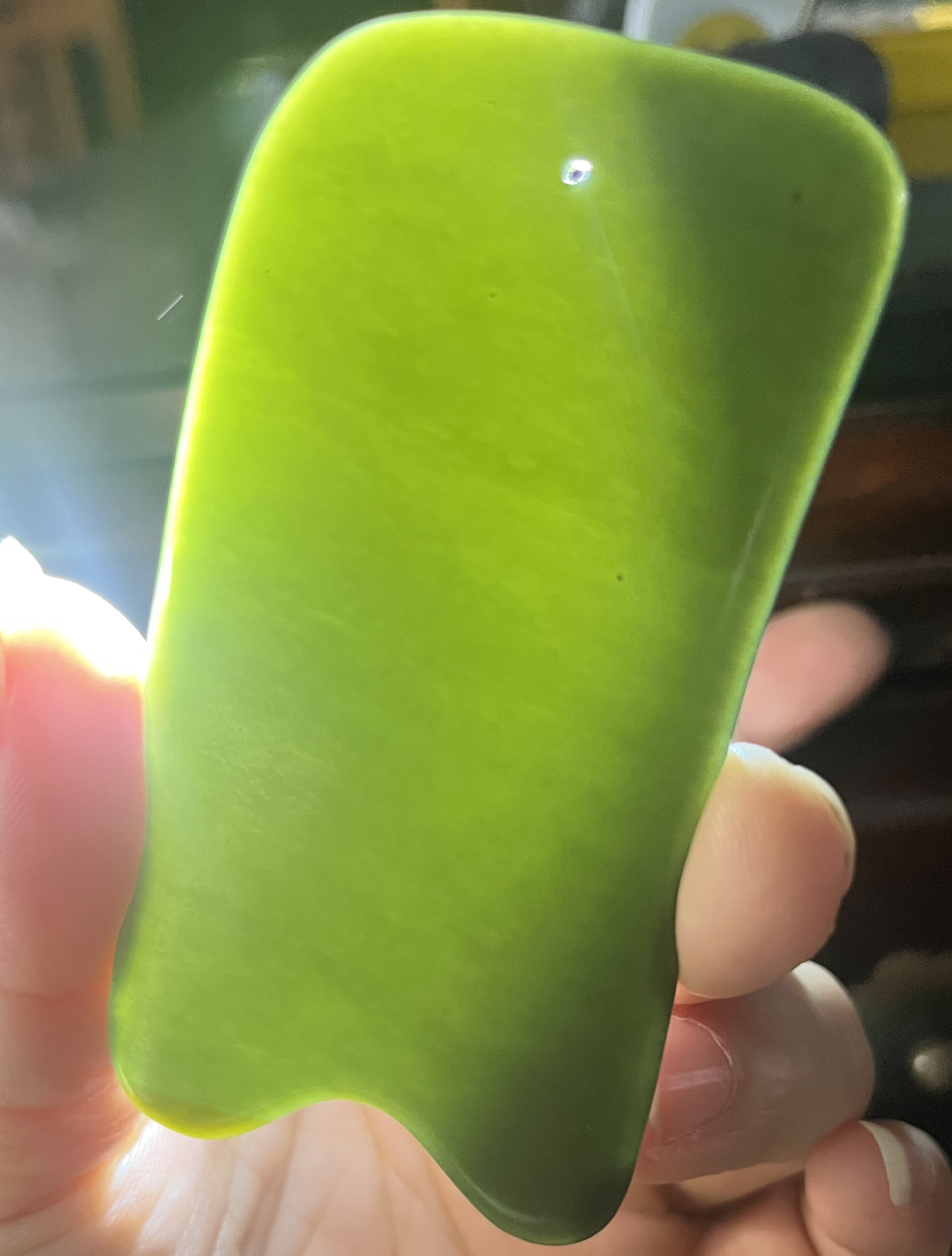 和田玉青玉刮痧片刮痧板刮全身刮脸板（全品福利多样性发货）