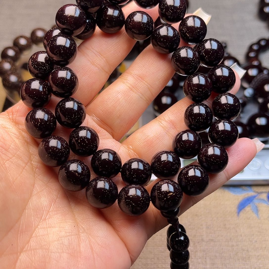 檀香紫檀（小叶紫檀）1.2 36颗满星