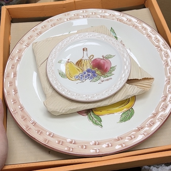 瓷片摆件工艺品瓷器摆件777