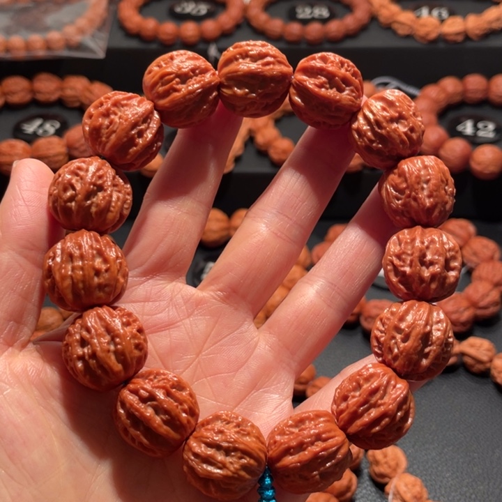 手串文玩核桃粗筋八棱2.0