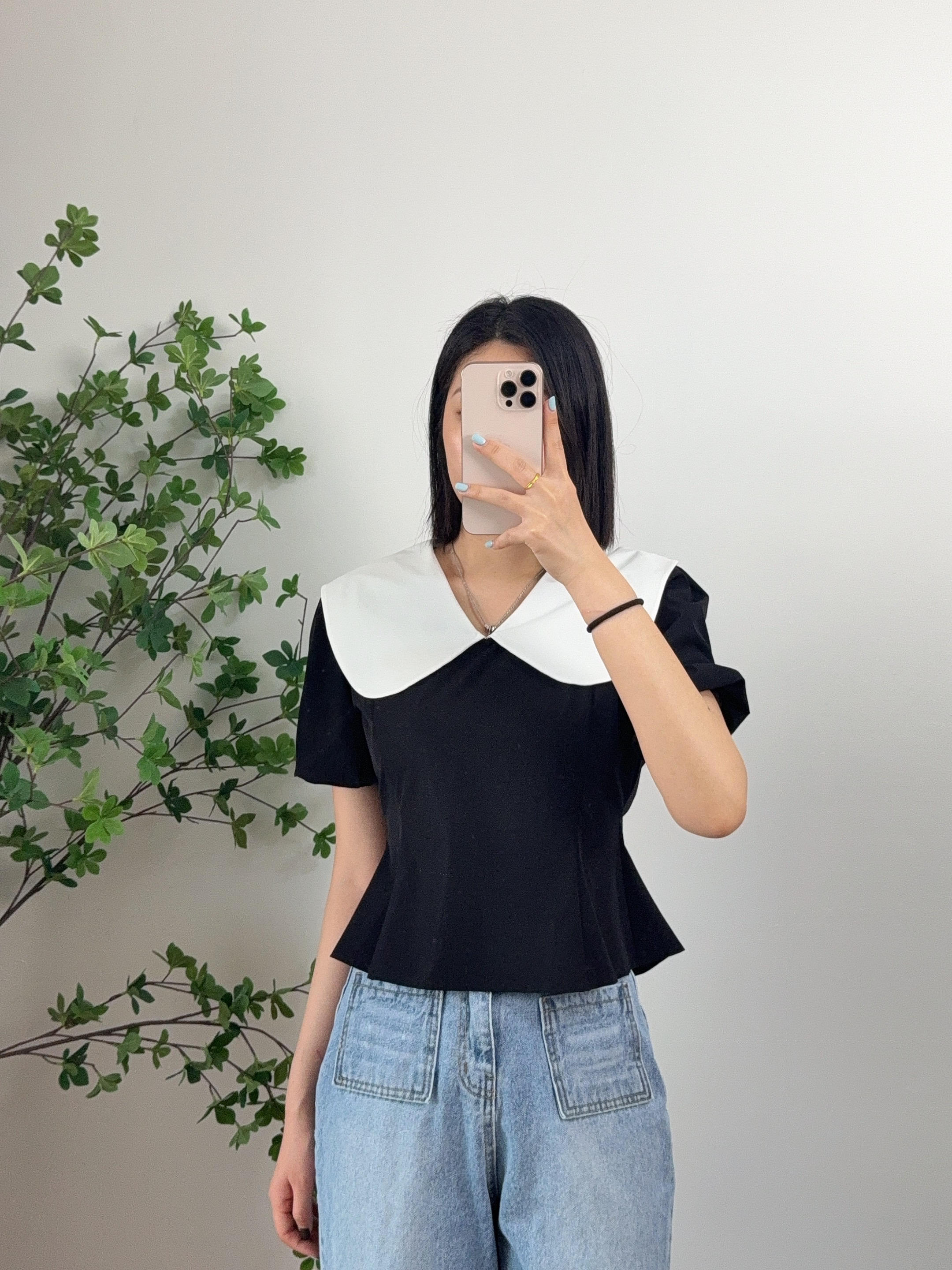 no退-气质小衫质量超好设计感显瘦收腰夏季时尚