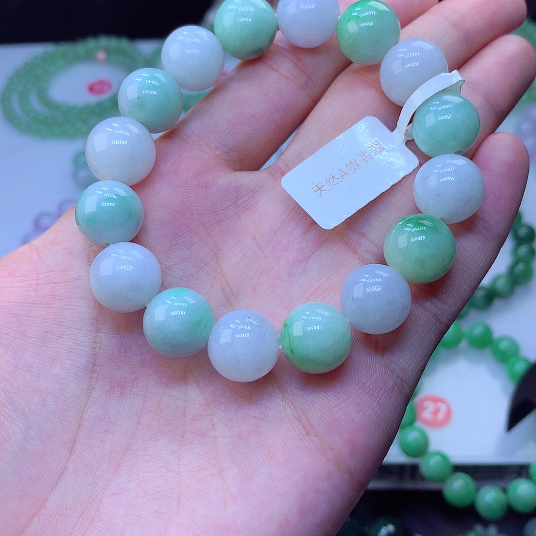 翡翠未镶嵌毛衣链