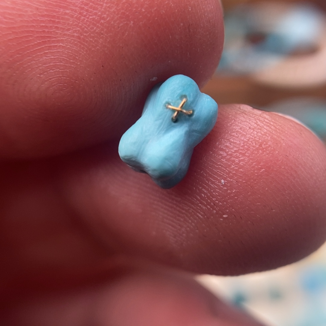 绿松石未镶嵌手链