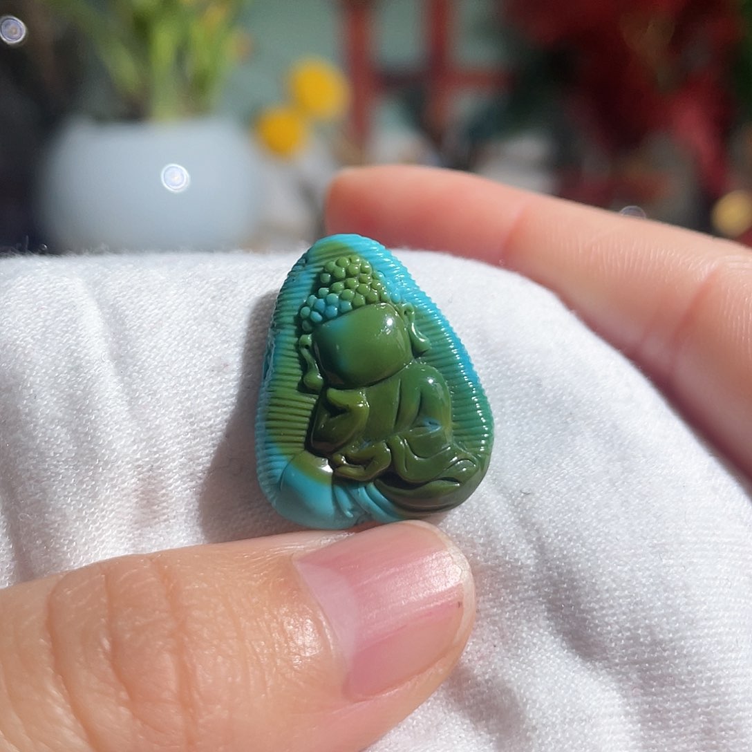 绿松石配饰未镶嵌